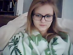 hot teen with glasses