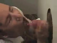 More gloryhole cock sucking with cumshot 7