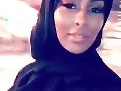 HOEJABI wearing abaya goes clubbing and wears bikini BIG ASS