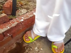 candid, neighbors natural toes and feets 2