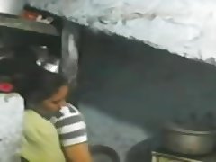 Indian Bhabhi fuck in the kitchen