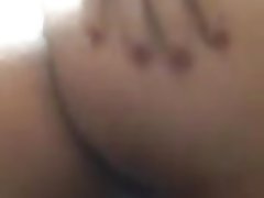 Moroccan slut showing her ass