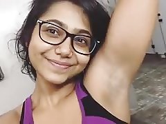 sweet DESI girl showing armpit.mp4